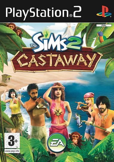 PS2-GAME : THE SIMS 2 CASTAWAY PS2-GAME : THE SIMS 2 CASTAWAY